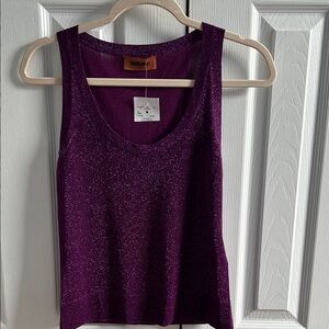 Missoni Sparkling Violet Tank Top